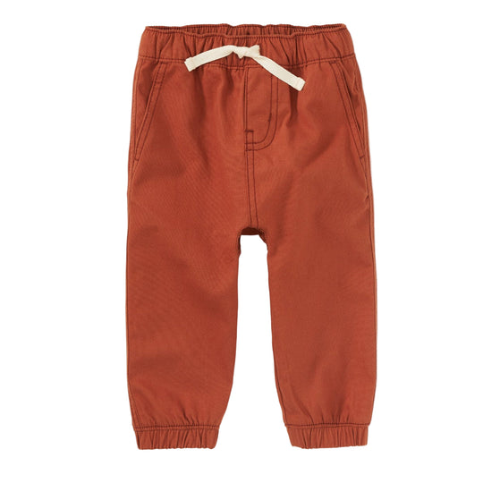 Woven Baby Joggers - Ginger Bread by Tea Collection