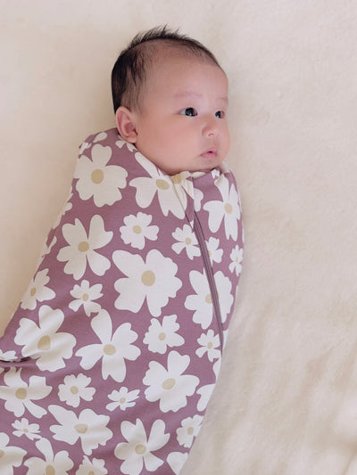 1.0 Tog Swaddle Sleep Bag - Blossom by gunamuna