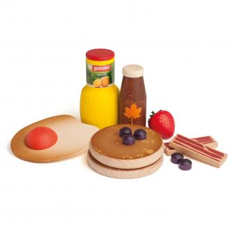 American Breakfast Wooden Play Food Set by Erzi