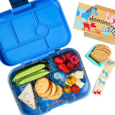 Yumbox Original Leakproof Bento Box - 6 Compartment - Surf Blue