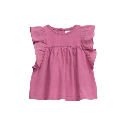 Ruffle Tunic - Pink by Play Up - FINAL SALE