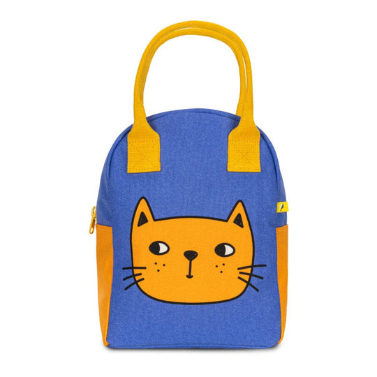 Zipper Lunch Bag - Kitty by Fluf
