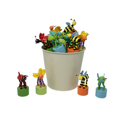 Bug Push Puppets  (1 Unit Assorted) by Jack Rabbit Creations