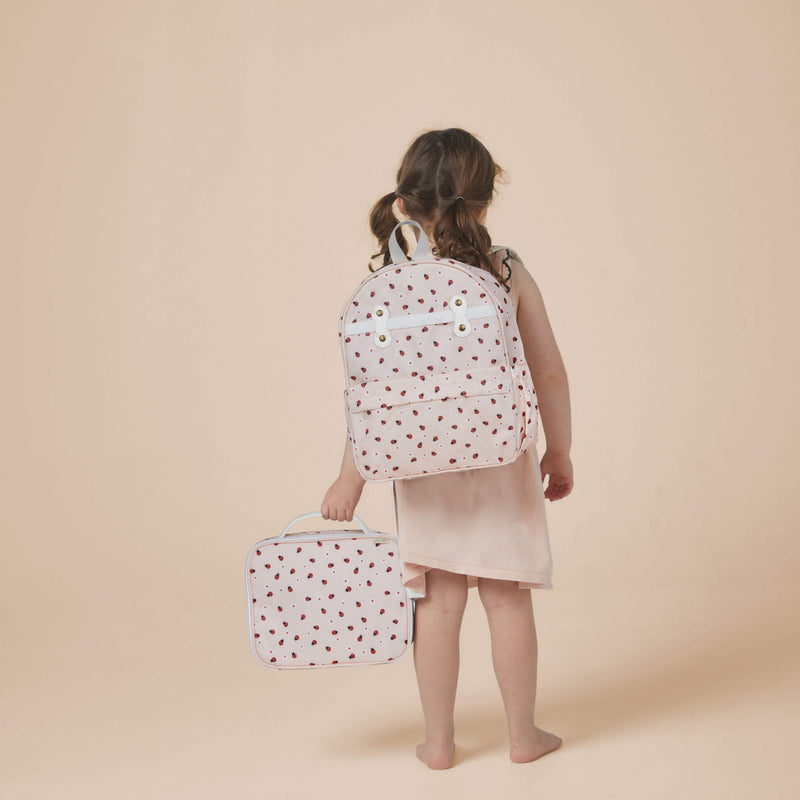 See-ya Lunch Bag - Pink Ladybug by Olli Ella