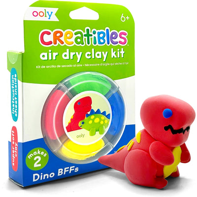 Creatibles DIY Air-Dry Clay Kit - Dino by OOLY