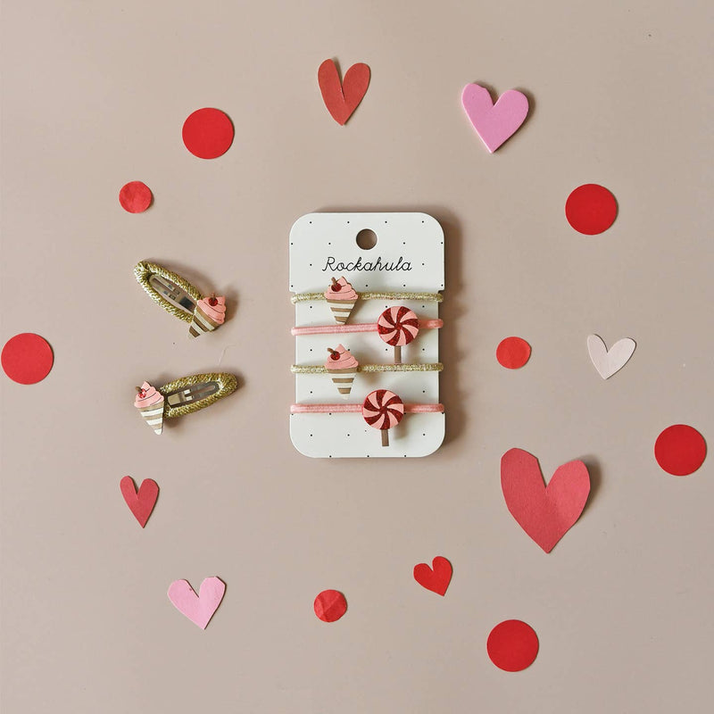 Very Cherry Ice Cream Clips by Rockahula Kids