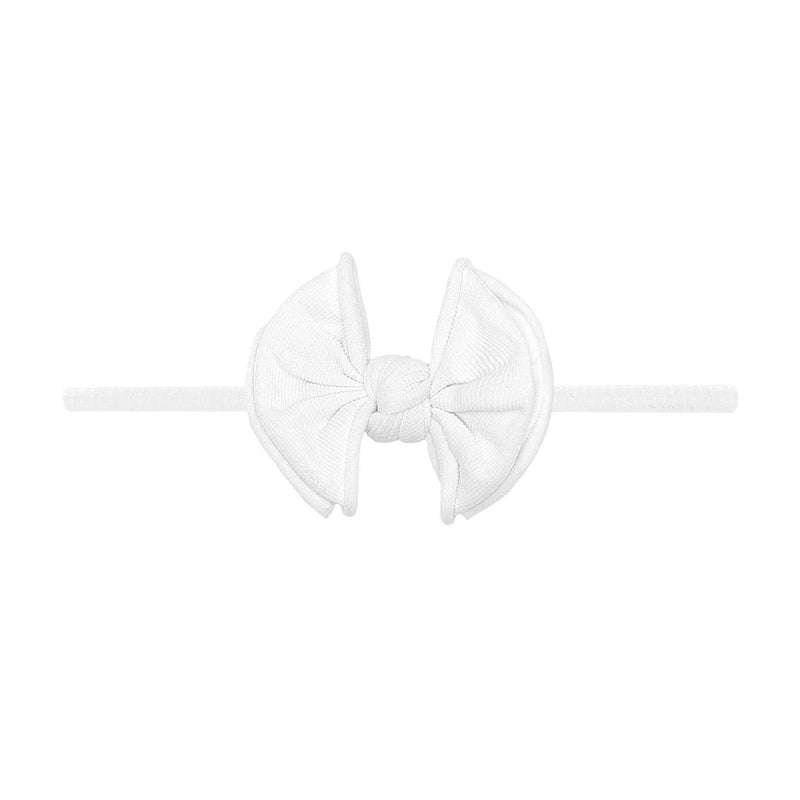 Baby Fab Skinny Headband - White by Baby Bling
