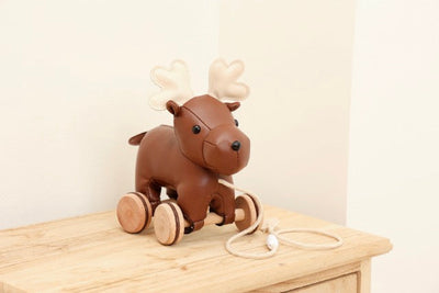 Pull Along Friends - Bruce the Moose by Little Big Friends