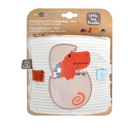 Baby's first 2-in-1 activity book with dinosaur design on packaging