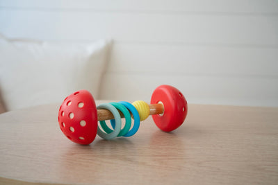 Toadstool Twist N Shake Toy by Manhattan Toy