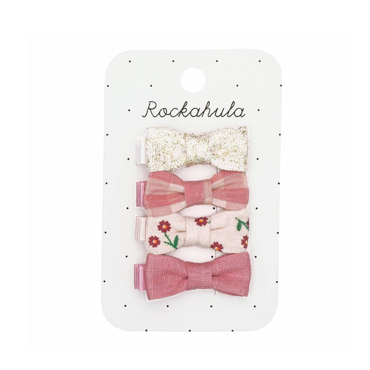 Wildflower Mini Bow Clip Set by Rockahula Kids