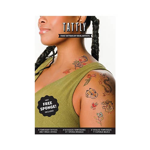 Fierce and Friendly Tattoo Set by Tattly