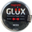 Magnetic GLUX Attractive Super Putty container with label on a white background