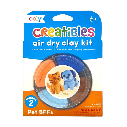 Creatibles DIY Air Dry Clay Kit - Pet BFFs by OOLY