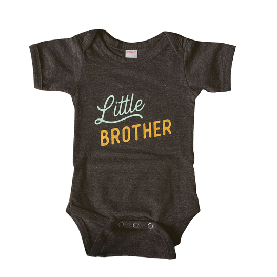 Cotton Bodysuit - Little Brother by Sweetpea + Co