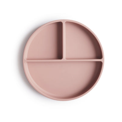 Silicone Suction Plate - Blush by Mushie & Co