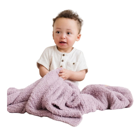 Bamboni Receiving Blanket - Woodrose by Saranoni