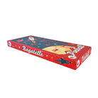 Board game box with colorful design and text on a white background