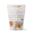 Package of dabble & dollop Minidrops with illustrations and text on a white background