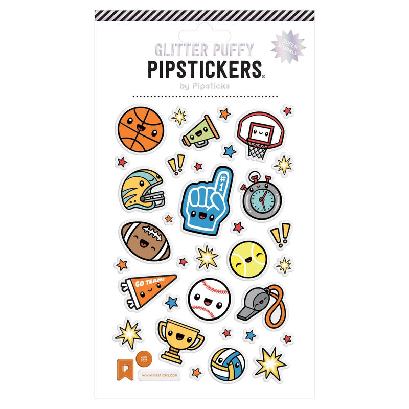 Puffy Good Sports Stickers by Pipsticks