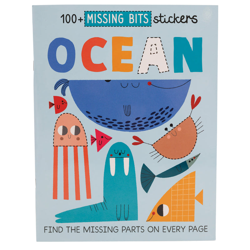 Missing Bits Sticker Book - Ocean