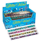 Display box of Glitter Wands with colorful wands inside