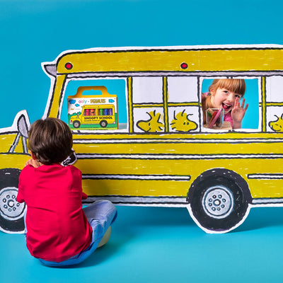 Peanuts Snoopy School Coloring Travel Kit by OOLY