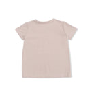 Beige t-shirt on a white background