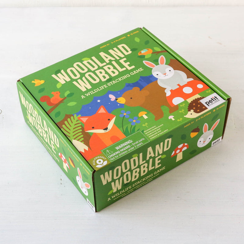 Woodland Wobble: A Wildlife Stacking Game	by Petit Collage