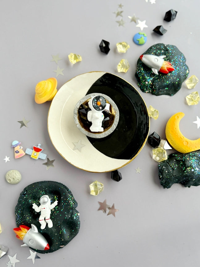 Space Sensory Play Dough Kit by Earth Grown KidDoughs