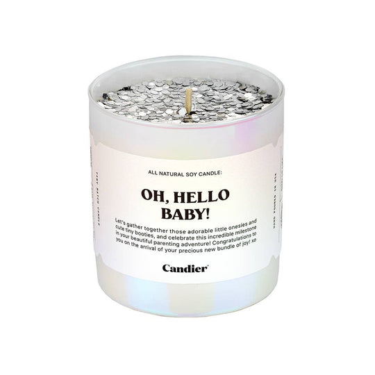 Hello Baby! Candle by Candier