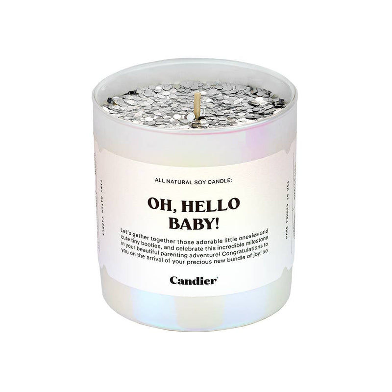 Hello Baby! Candle by Candier