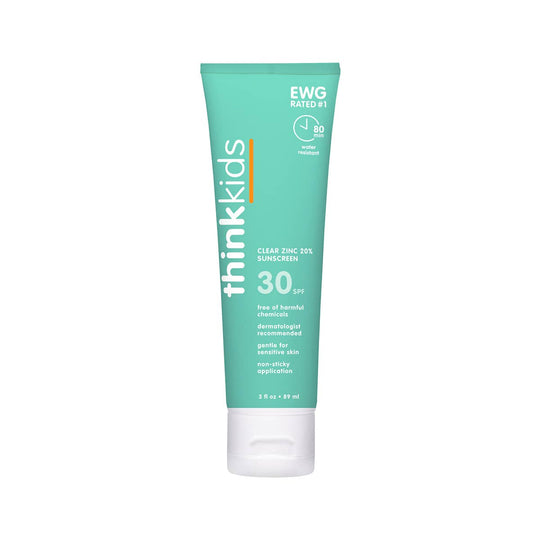 Think Kids Clear Zinc Sunscreen SPF 30 - 3oz