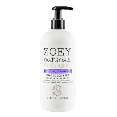Soothing Lavender Head to Toe Wash by Zoey Naturals