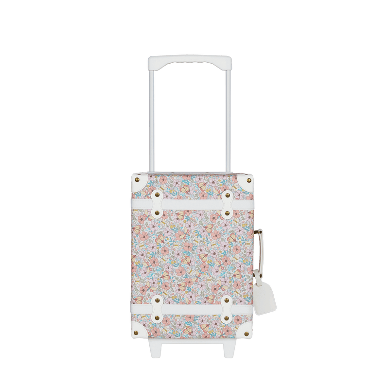 See-ya Suitcase - Ecru Butterfly by Olli Ella
