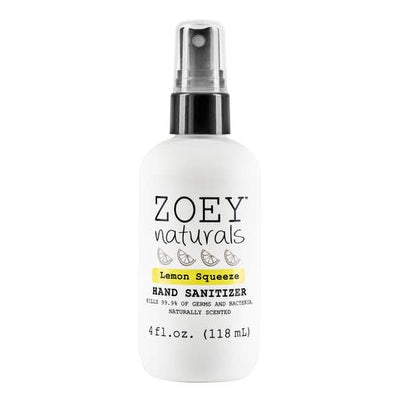 Hand Sanitizer - Lemon Squeeze by Zoey Naturals