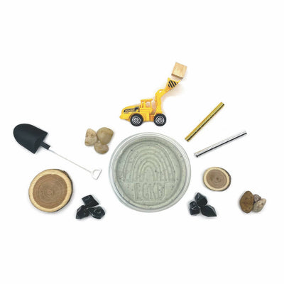Construction Sensory Play Dough Kit by Earth Grown KidDoughs