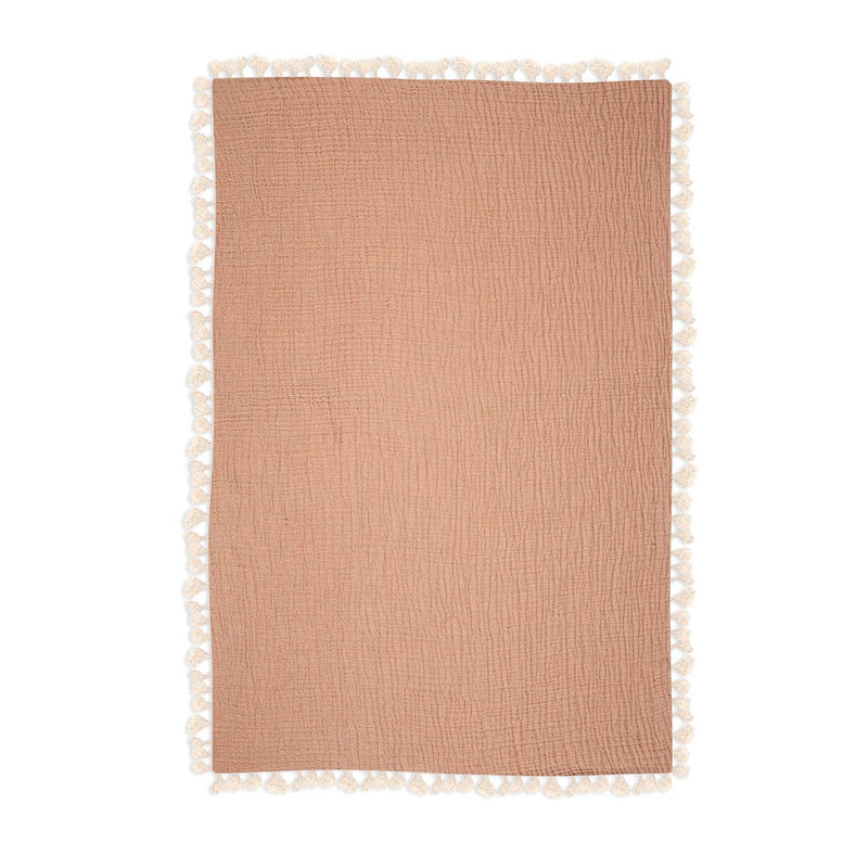 6 Layer Muslin Blanket - Copper by Crane Baby