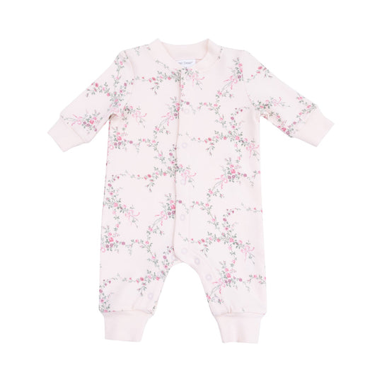 French Terry Romper - Antoinette Floral by Angel Dear
