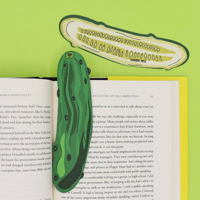 Pickle Bookmark (It's Die Cut!) by Humdrum Paper