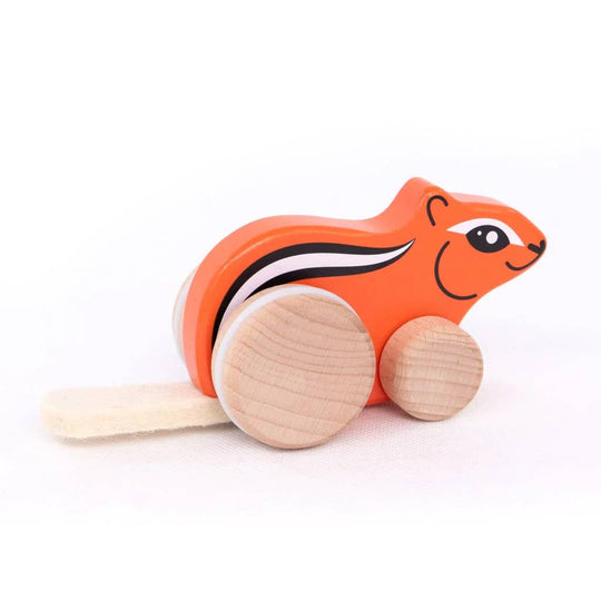 Bajo Zenek the Chipmunk Wooden Toy by Little Poland Gallery