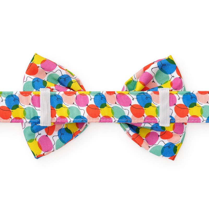 Pup, Pup, and Away Birthday Dog Bow Tie by The Foggy Dog