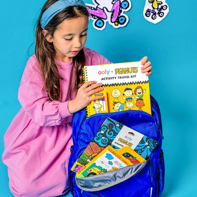 Peanuts Snoopy School Coloring Travel Kit by OOLY