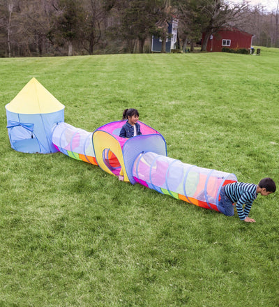 Pop-Up Play Tents & Tunnels - Rainbow by HearthSong