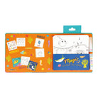 Colorful packaging of 'Magic Colour in Cards' with illustrations on a white background