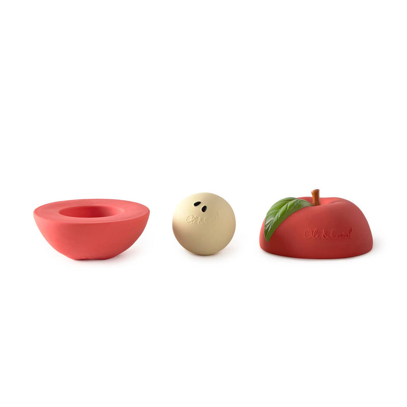 Apple Stacking Toy & Rattle Ball by Oli & Carol