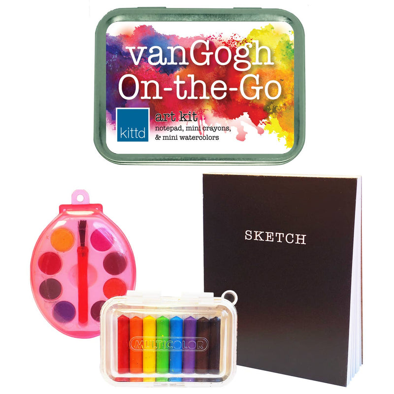 vanGogh On-The-Go Kids Travel Art Play Set by kittd