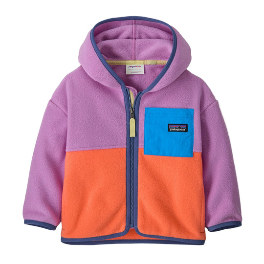 Baby Synchilla Fleece Hoody - Brisk Purple by Patagonia