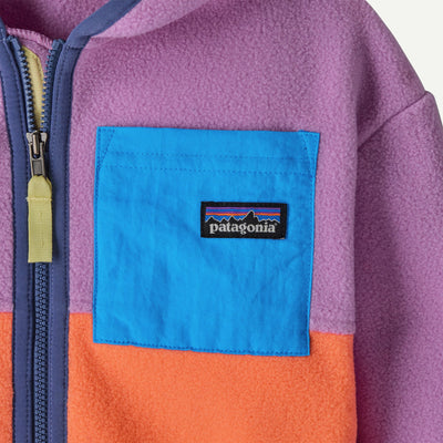 Baby Synchilla Fleece Hoody - Brisk Purple by Patagonia