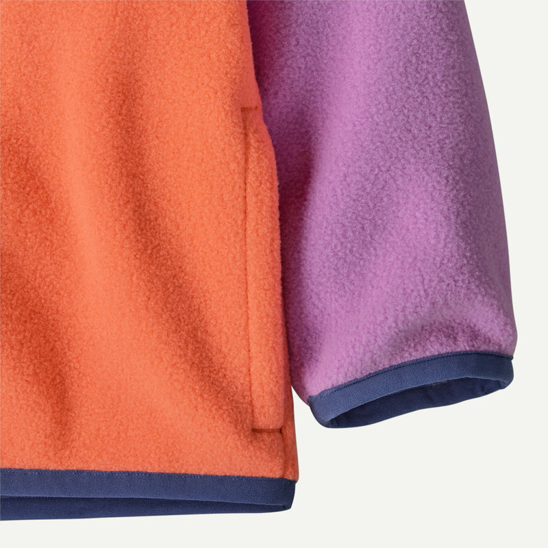 Baby Synchilla Fleece Hoody - Brisk Purple by Patagonia